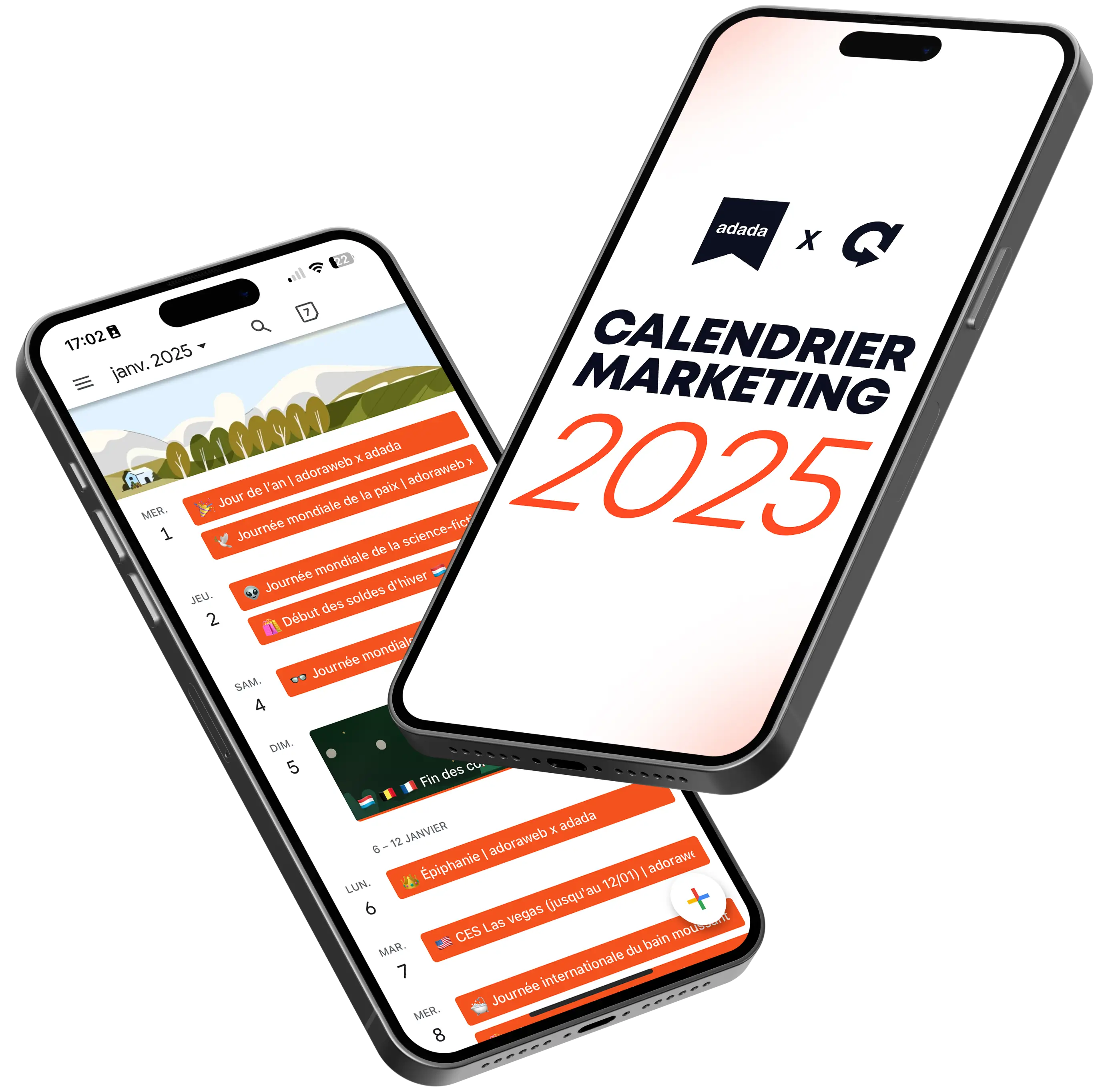 Le calendrier marketing 2025 est disponible en PDF